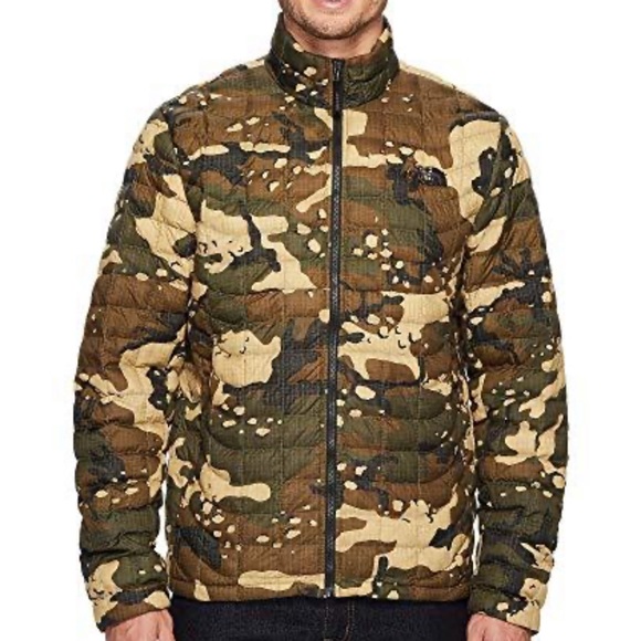 The North Face Other - NORTH FACE thermoball jacket camo print zip mens S